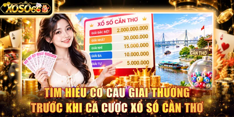 Tìm hiểu cơ cấu giải thưởng trước khi cá cược xổ số Cần thơ